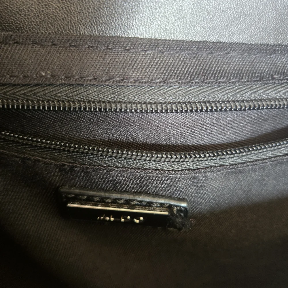 Aldo Feras Black Backpack with Silver Accents - Picture 8 of 10